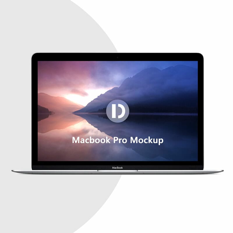 Macbook Pro Mockup Free PSD