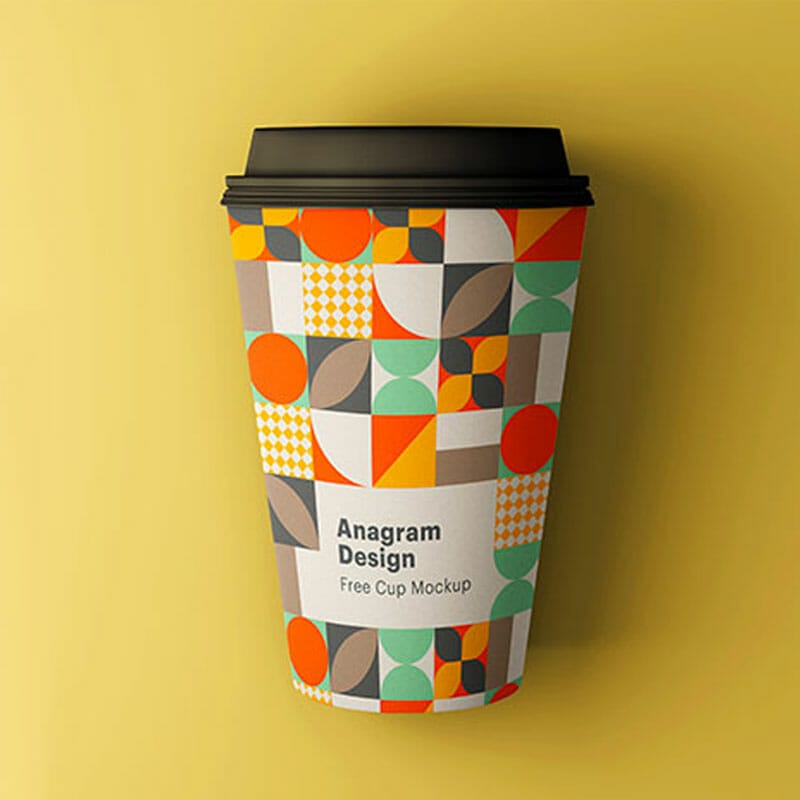 Paper Cup Free Mockup