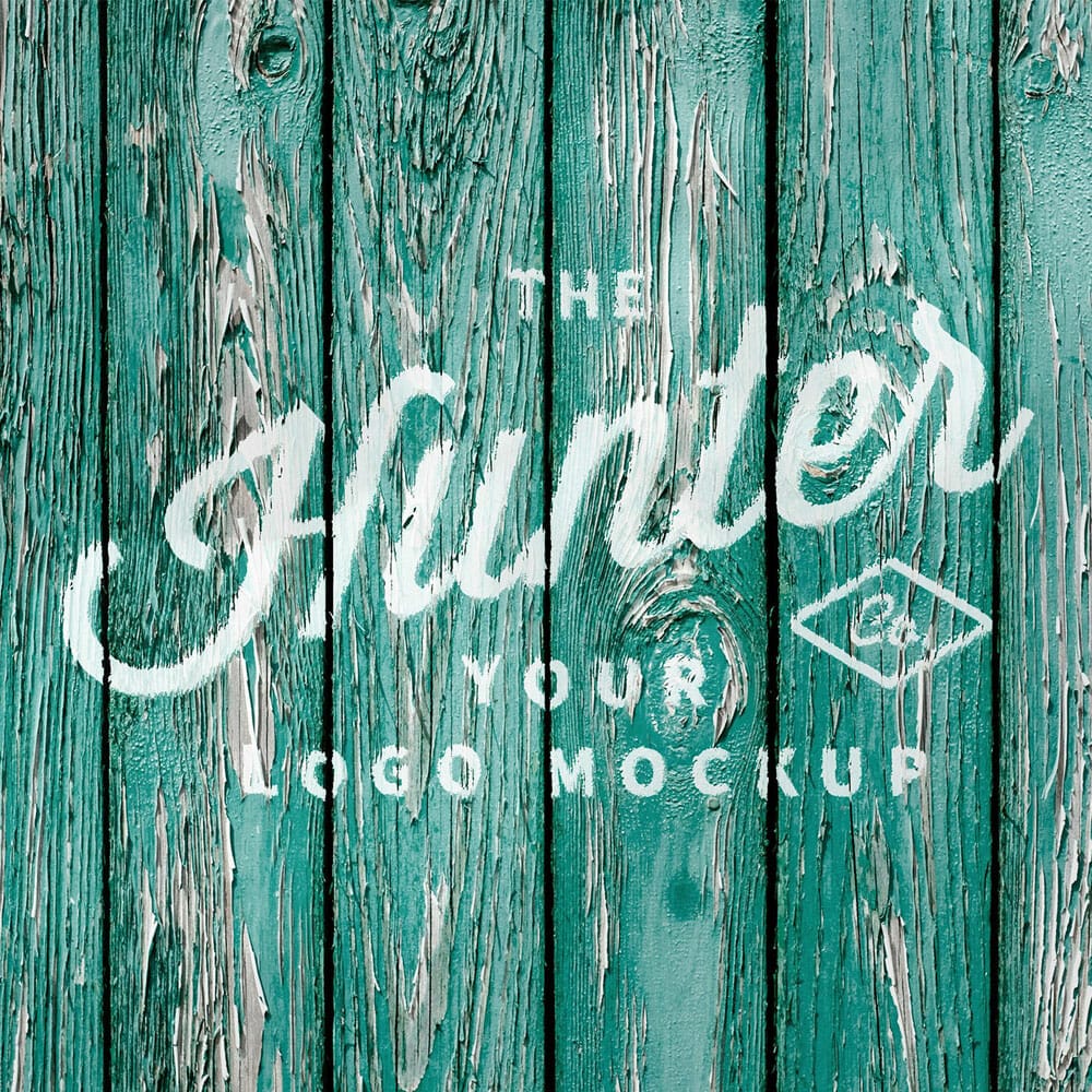 Ragged Wood Logo Mockup