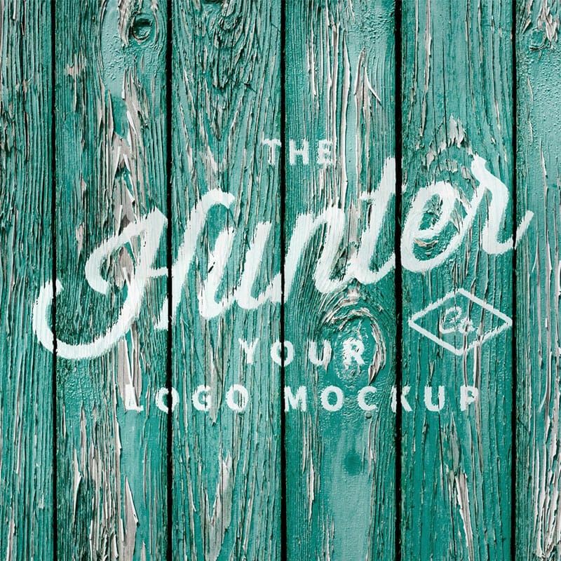 Ragged Wood Logo Mockup