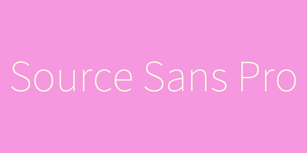 Source Sans Pro