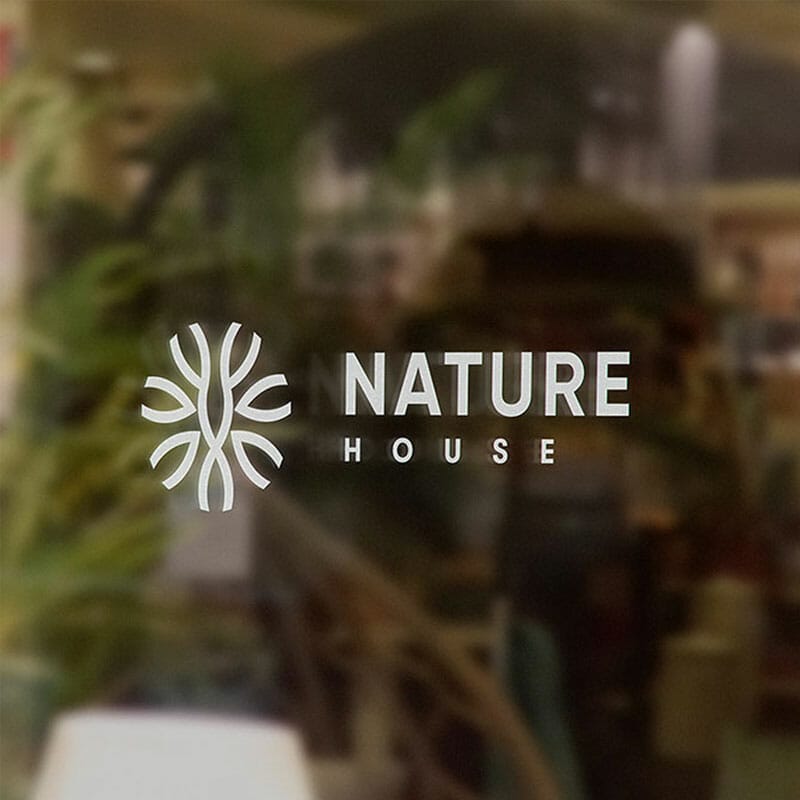 Window Sign Logo Mockups