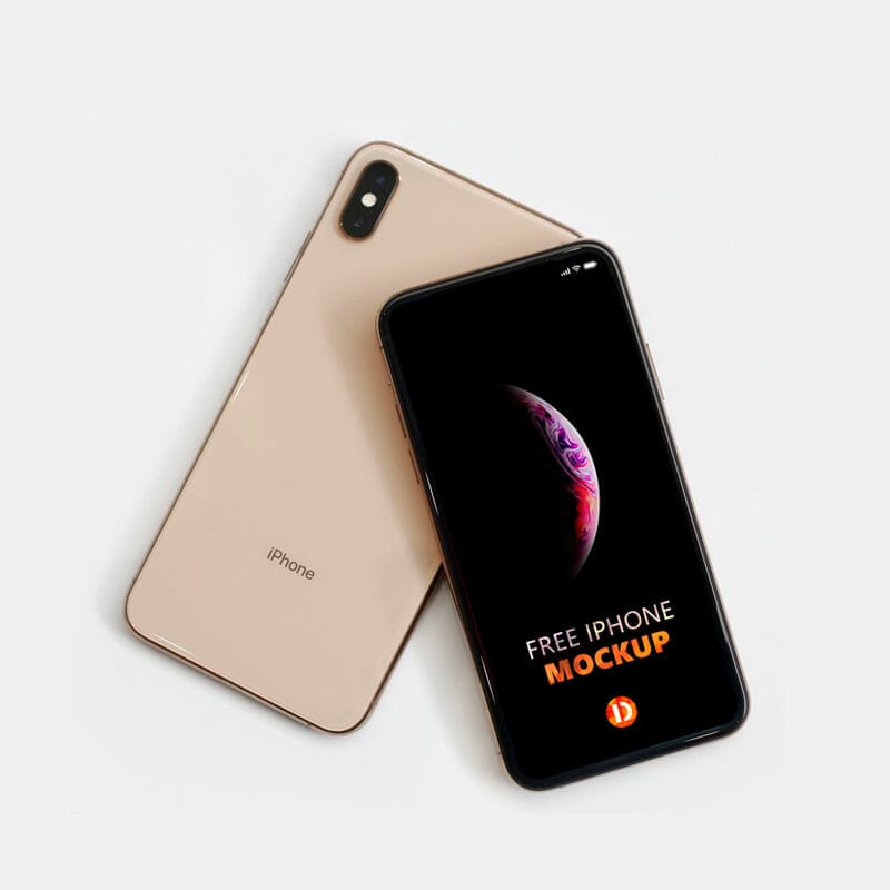 iPhone Mockup Free PSD