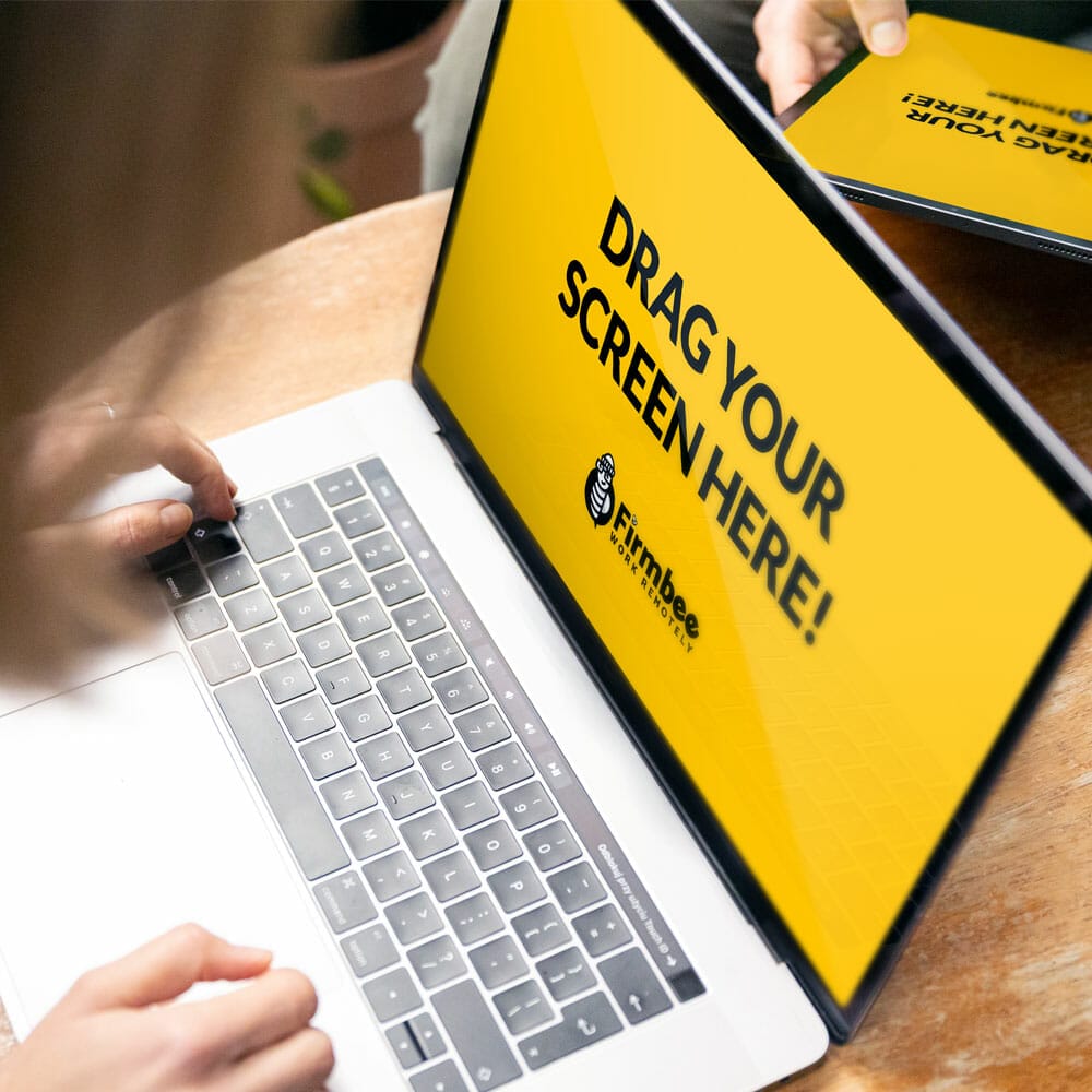 Apple iPad And MacBook Mockup PSD