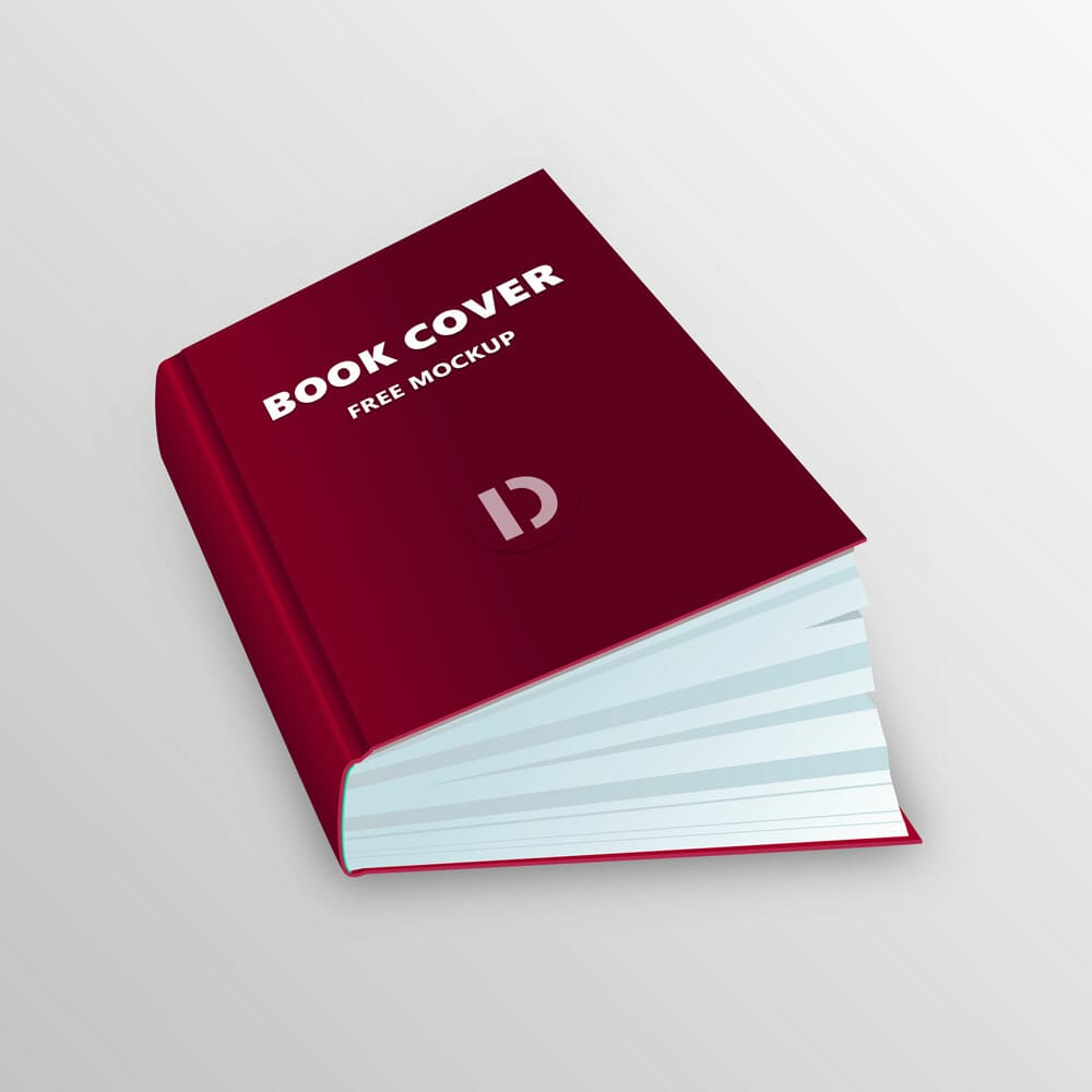Book Cover Mockup Free PSD