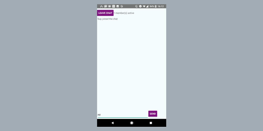 Building a chat app in React Native