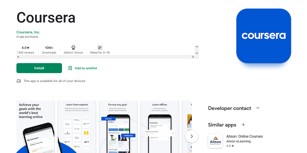 Best Apps to Learn UI/UX Design 1 Coursera