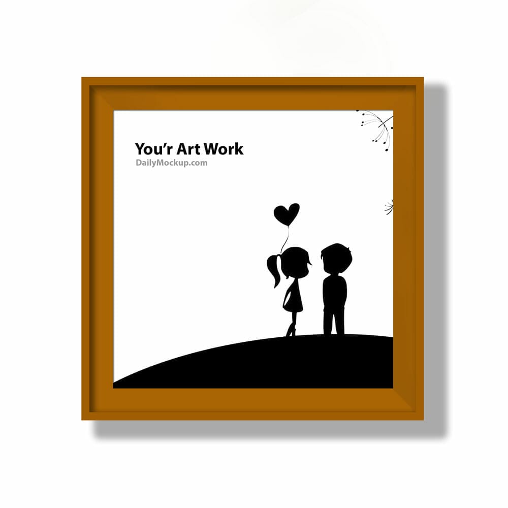 Frame Mockup Free PSD Template