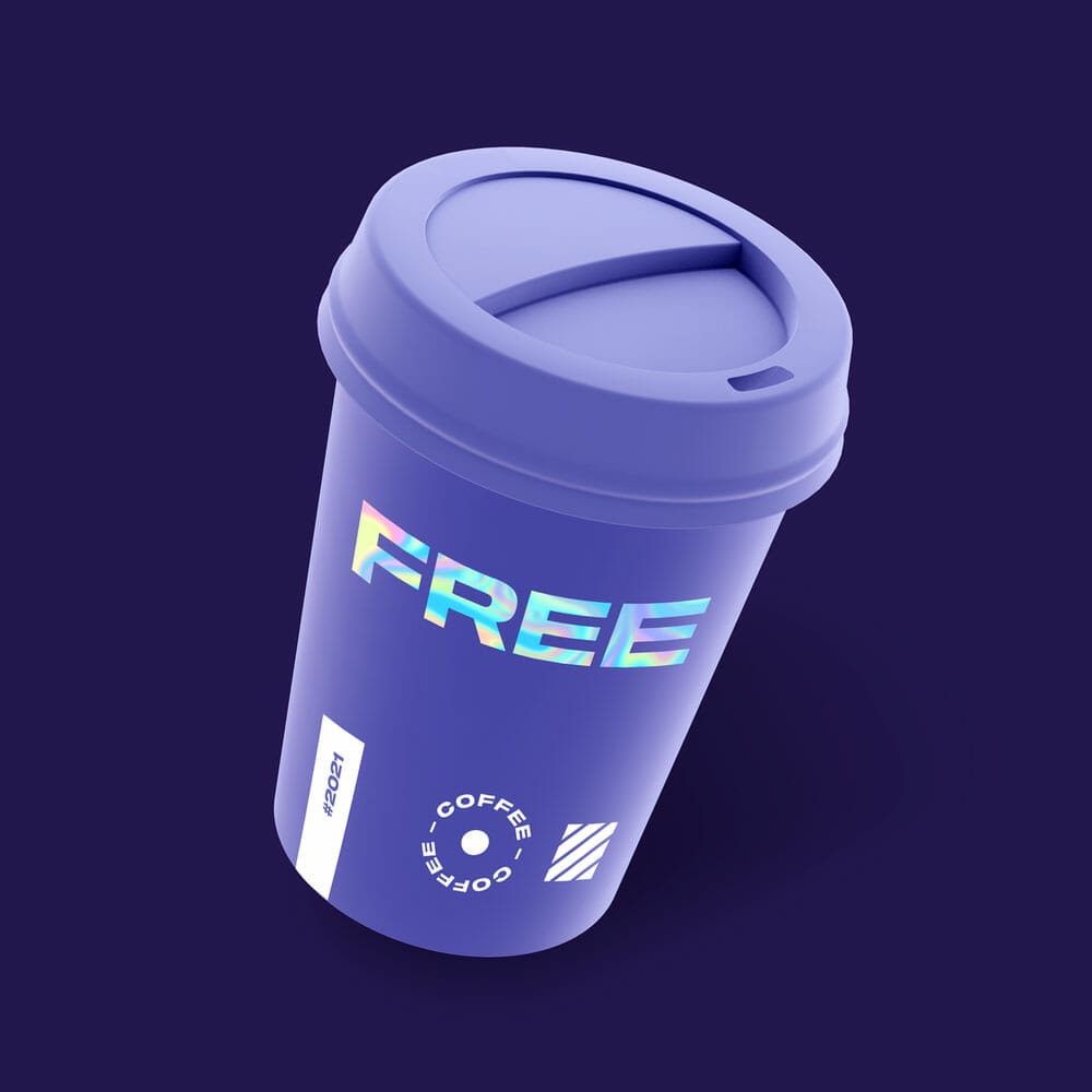 Free 5K Coffee To Go Mockup