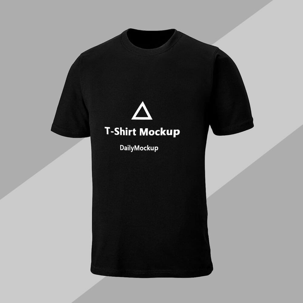 Free Black T-shirt Mockup » CSS Author