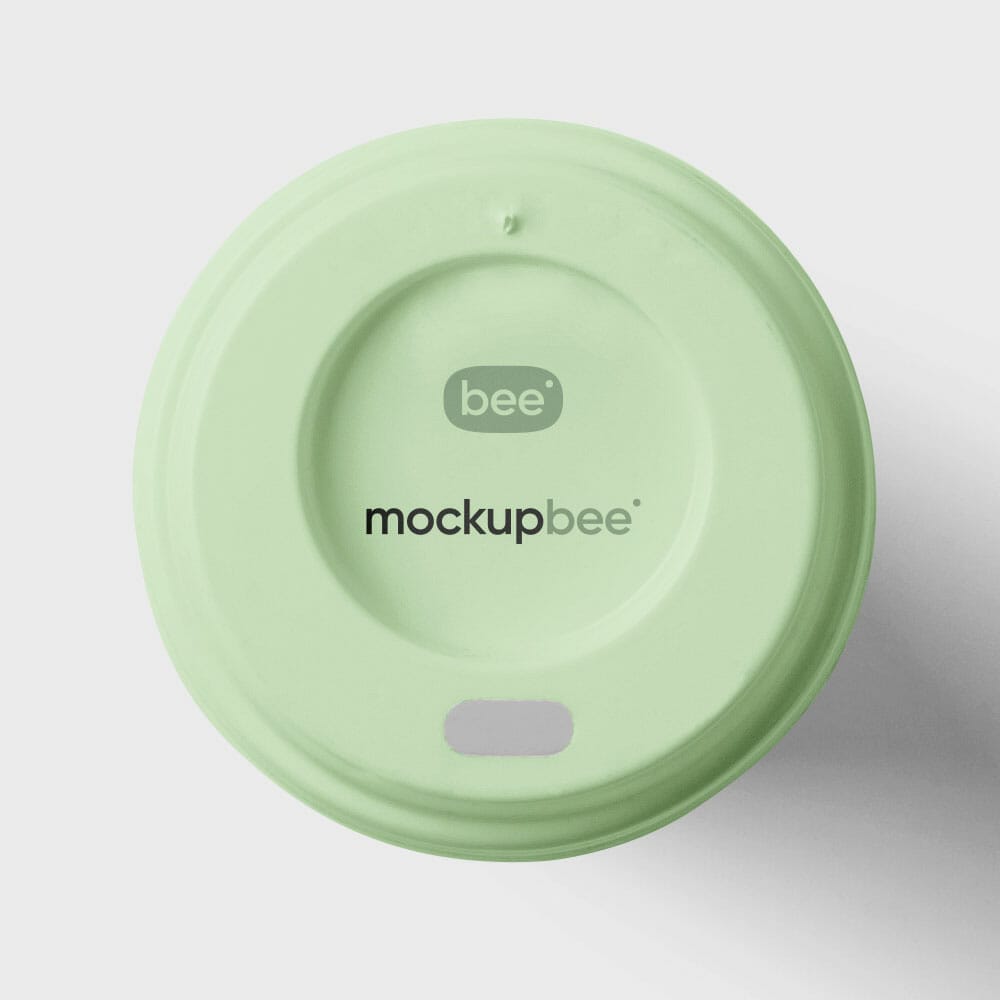 Free Cup Cover Mockup