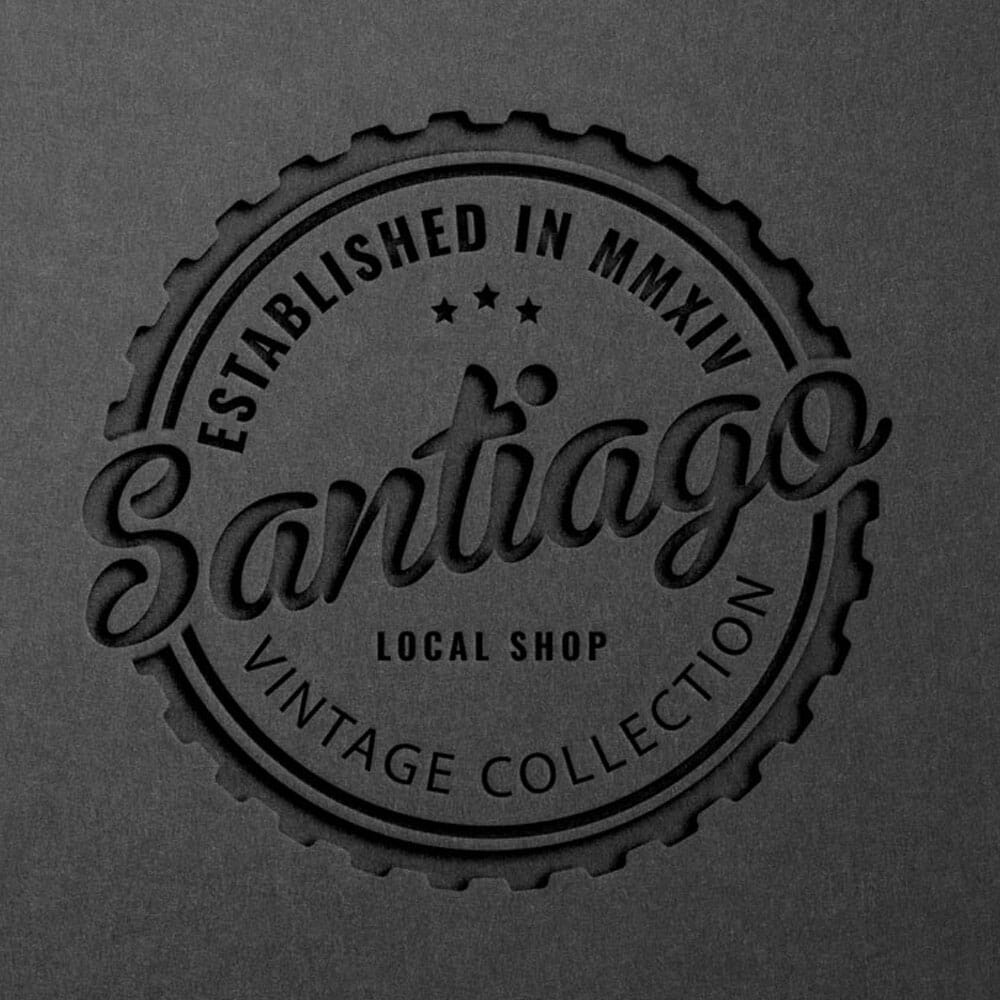 Free Cut-Out Paper Logo Mockup