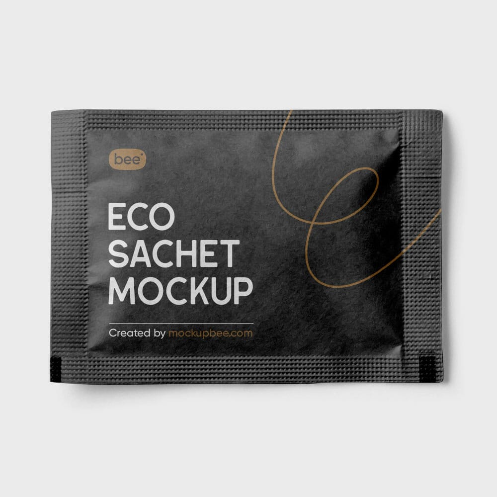 Free Eco Sachet Mockup
