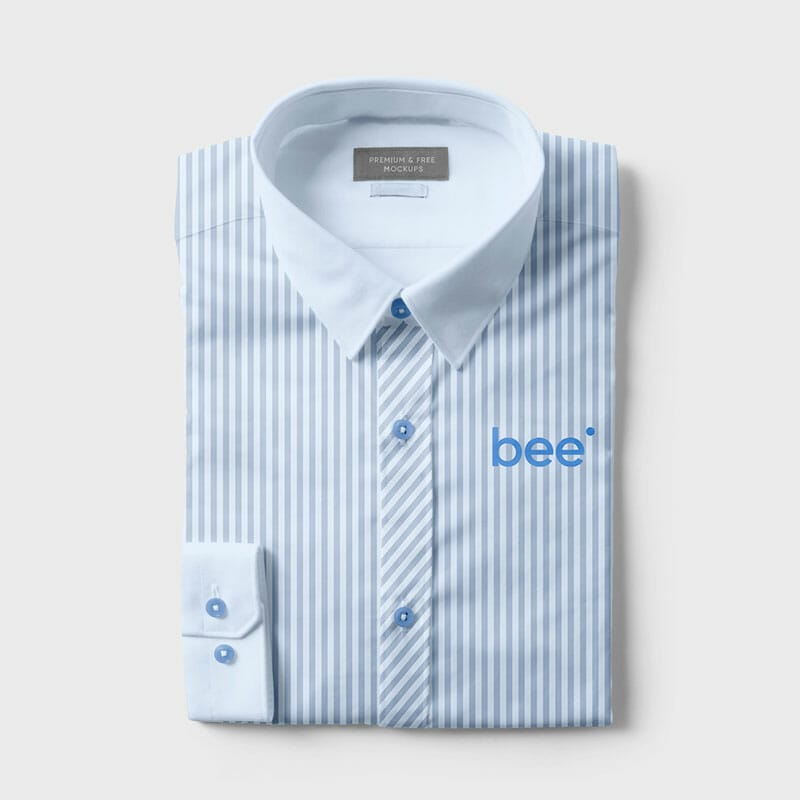Free Folded Shirt Mockup