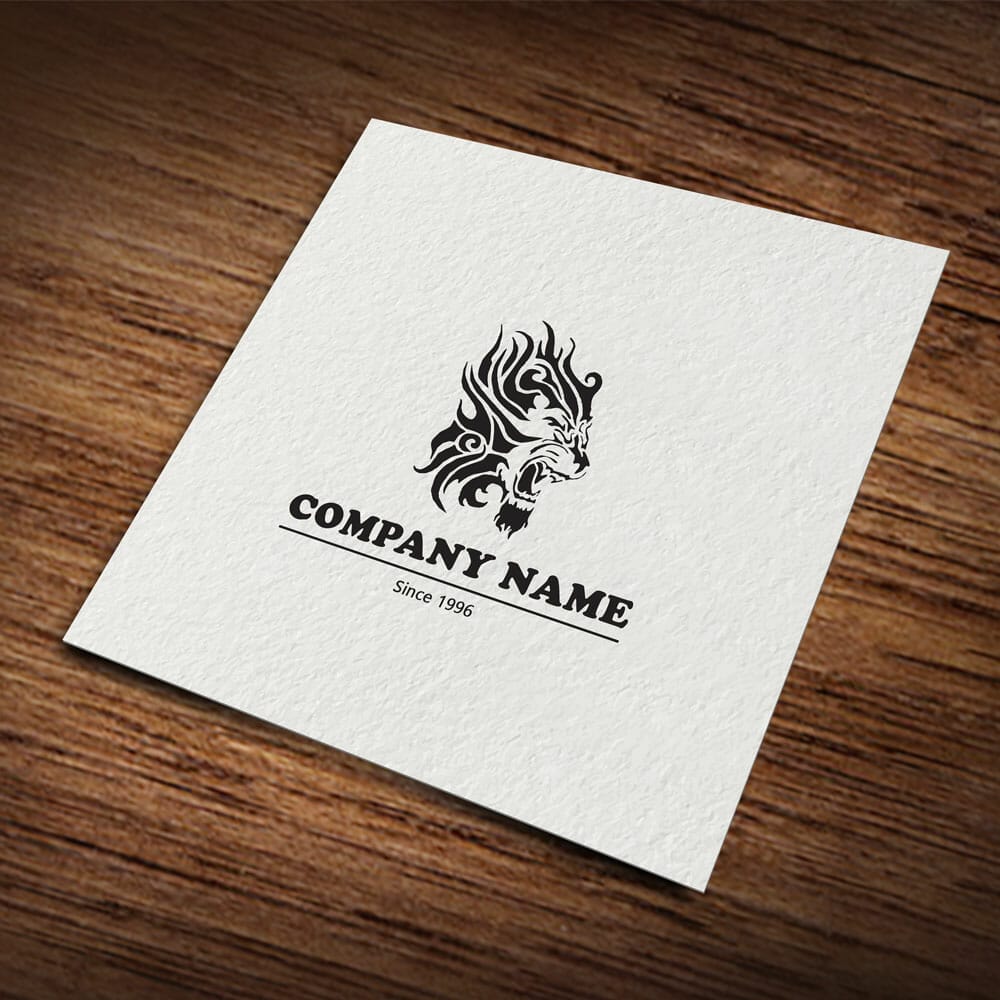 Free Logo Mockup PSD