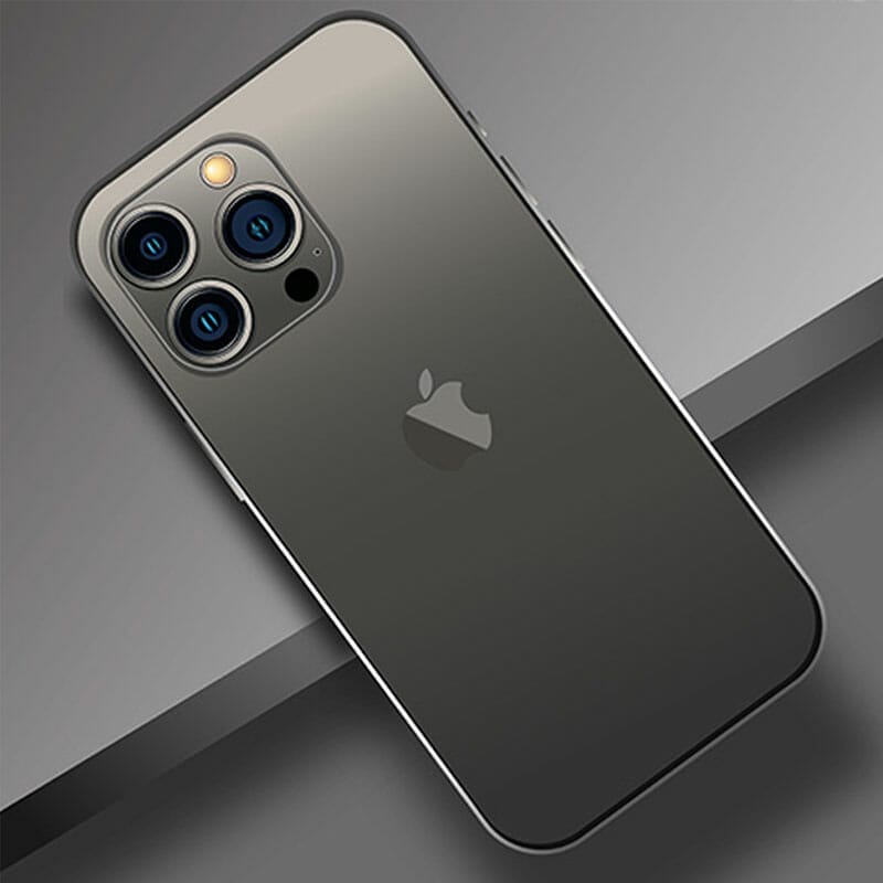 Free Metallic iPhone13 Mockup