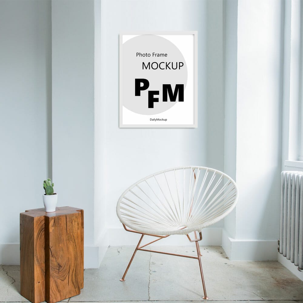 Free Photo Frame Mockup Template