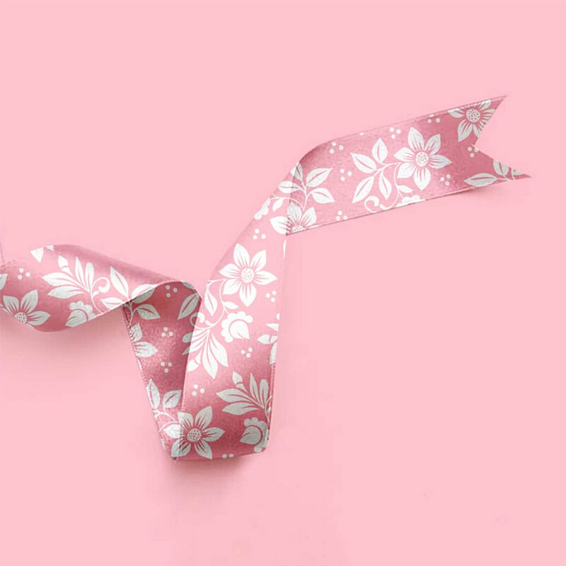 Free Printed Ribbon Mockup PSD Template » CSS Author