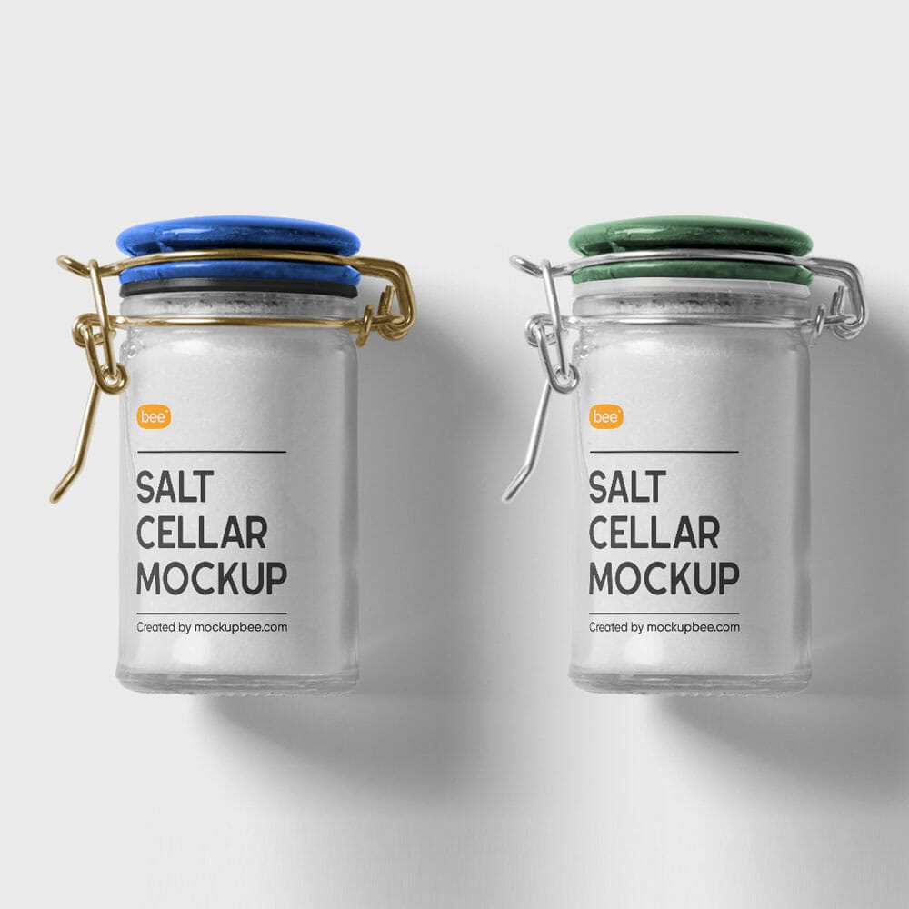 Free Salt Cellar Mockup