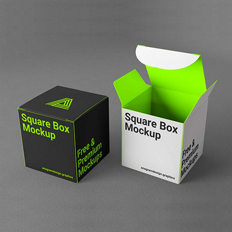 Free Square Box Mockup » CSS Author