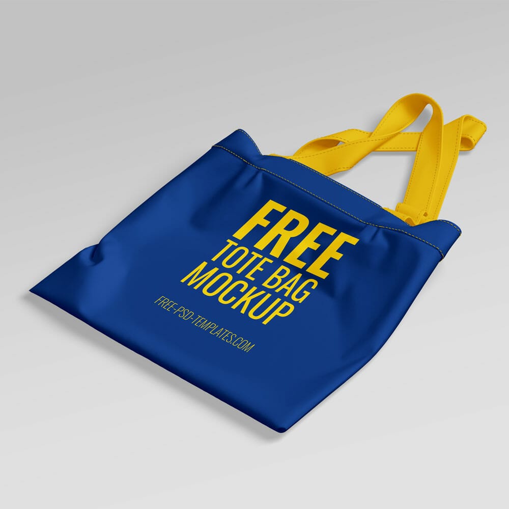 Free Tote Bag Mockup Set