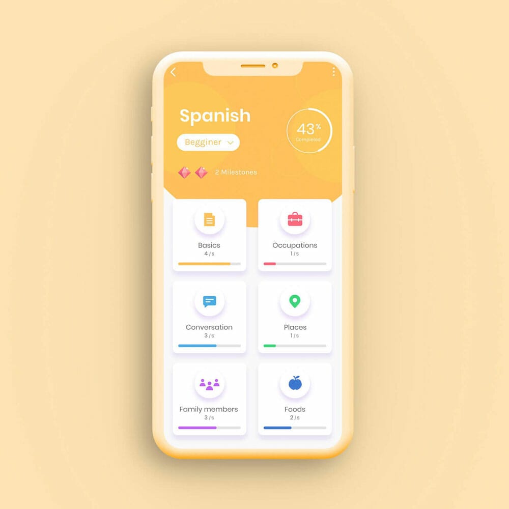 Free iPhone Clay Mockup PSD Template
