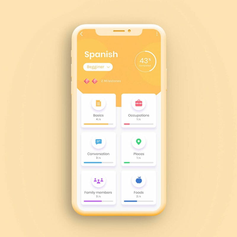 Free iPhone Clay Mockup PSD Template
