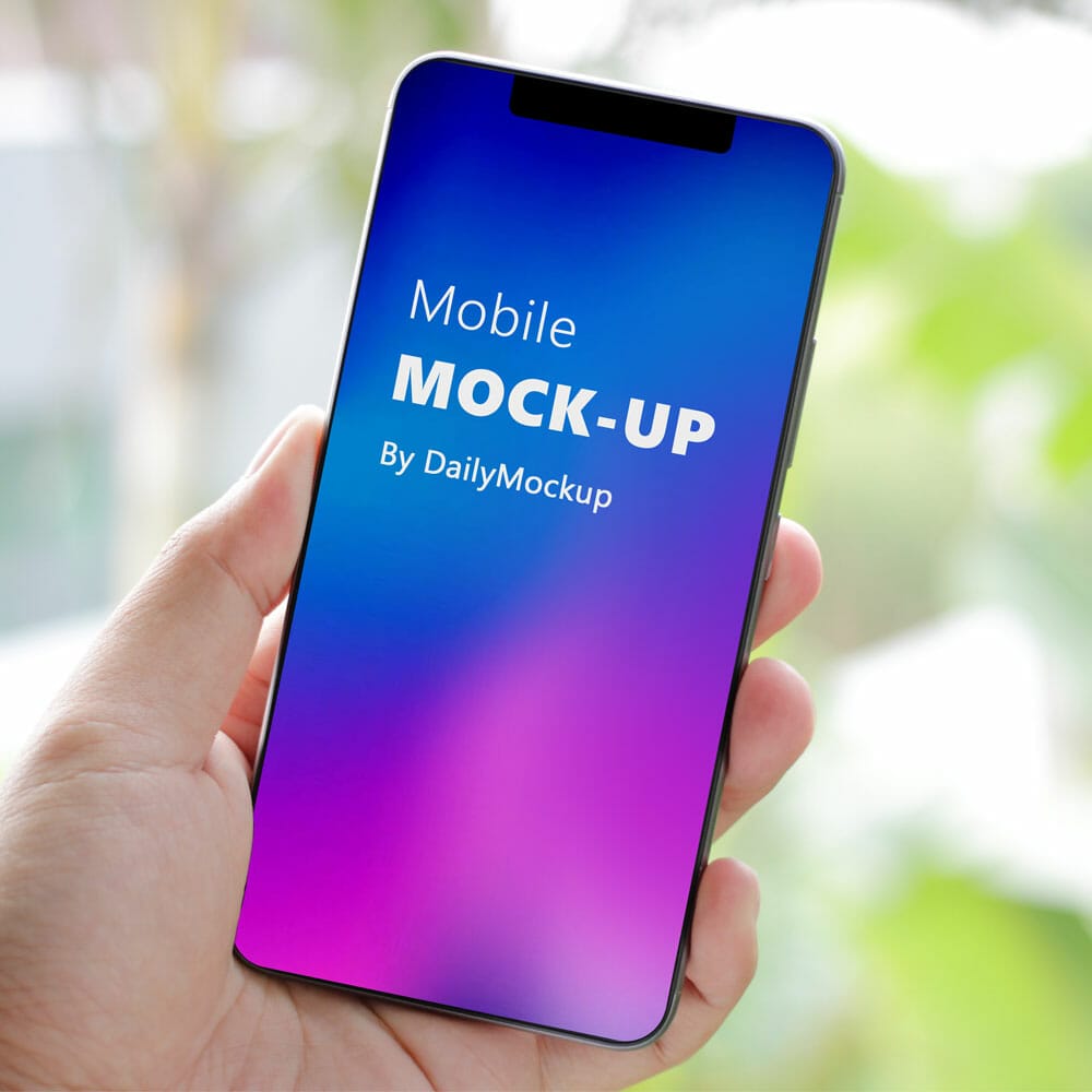 Mobile Mockup Free PSD