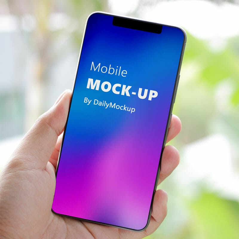 Mobile Mockup Free PSD