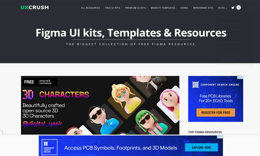 The Ultimate  Free Figma Resources 2022