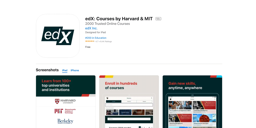 Best Apps to Learn UI/UX Design 8 edx