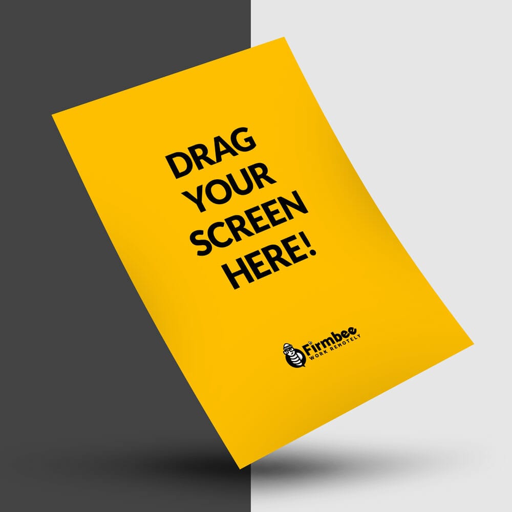 A4 Paper Presentation PSD Mockup Free Mockup