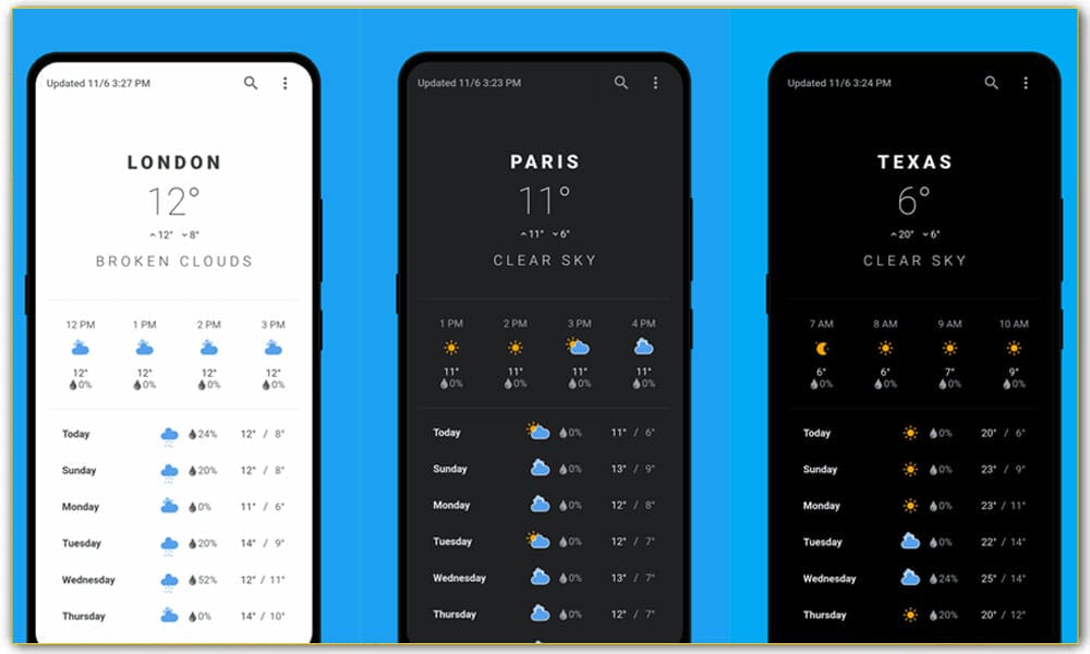 Clima - Flutter Weather App Template