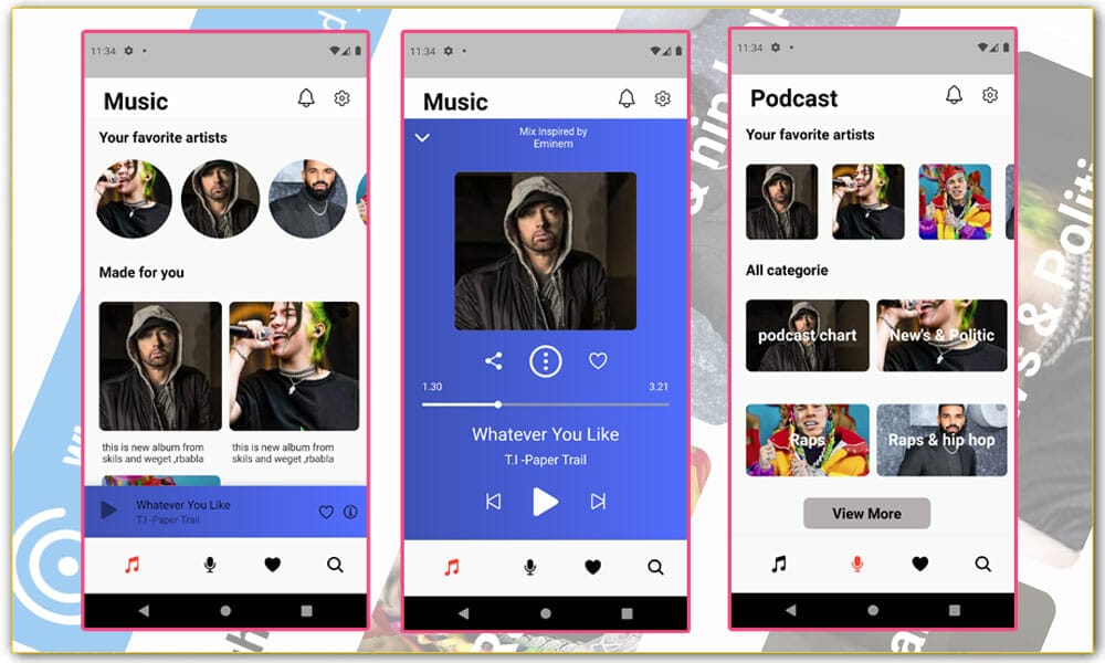 Deezer Music App