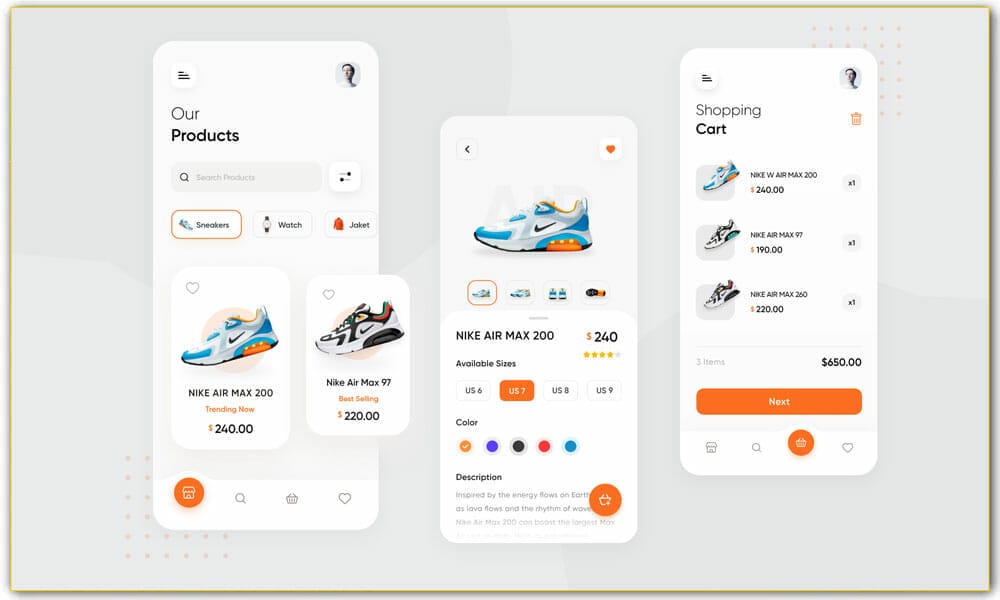 Flutter Ecommerce App