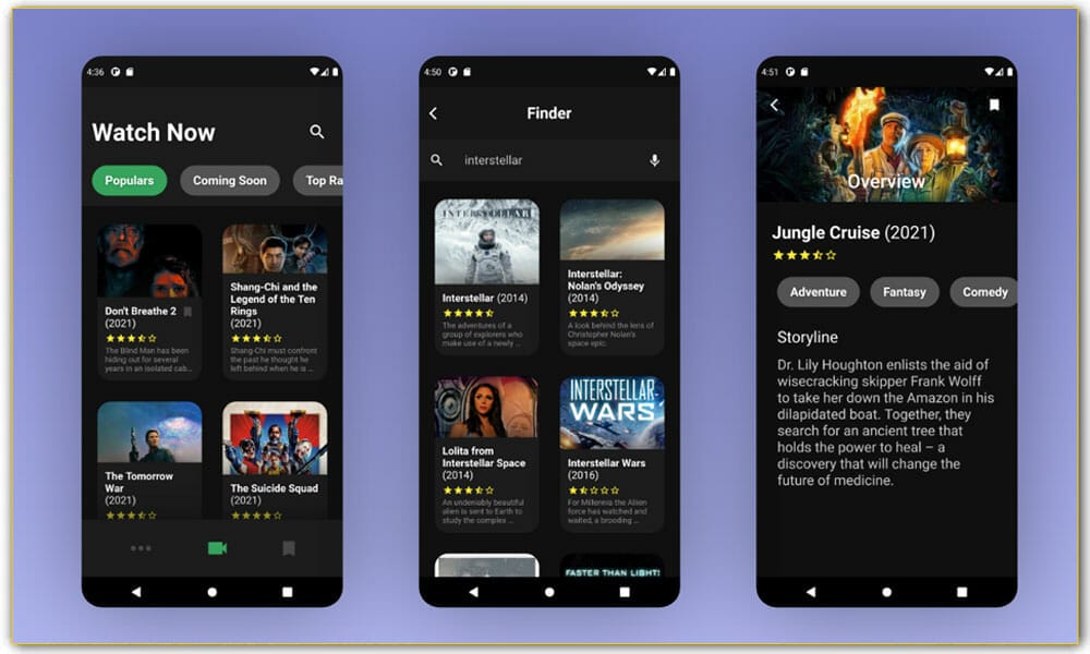 Flutter Movies App Template