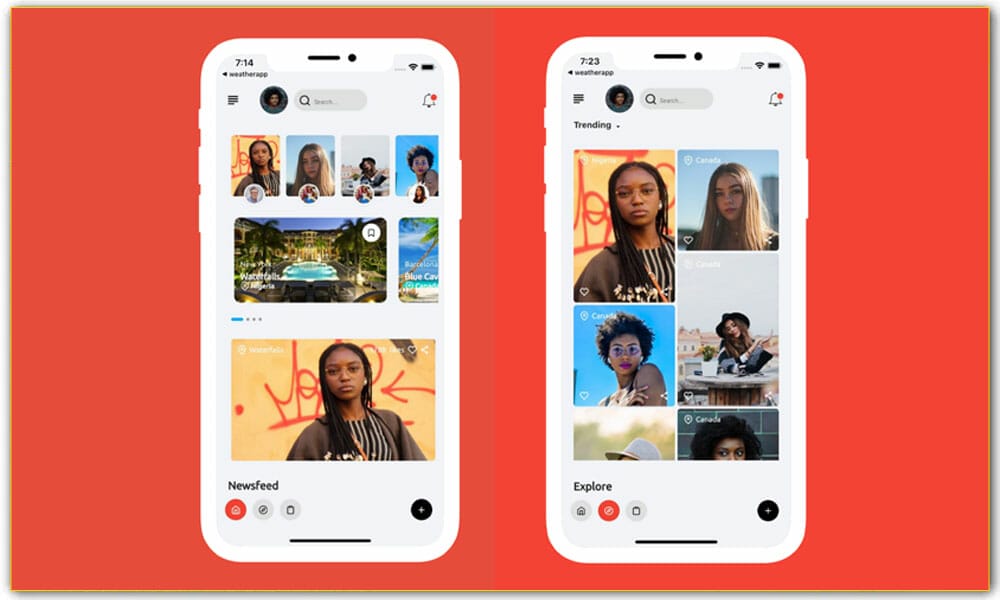 Flutter Traveler's Social App