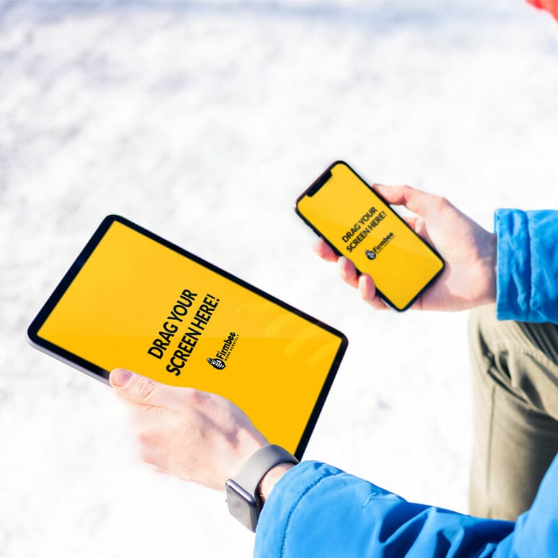 Free Apple Product iPhone And iPad Mockup PSD