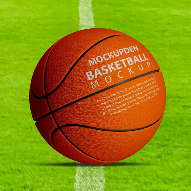 Free Basketball Mockup PSD Template