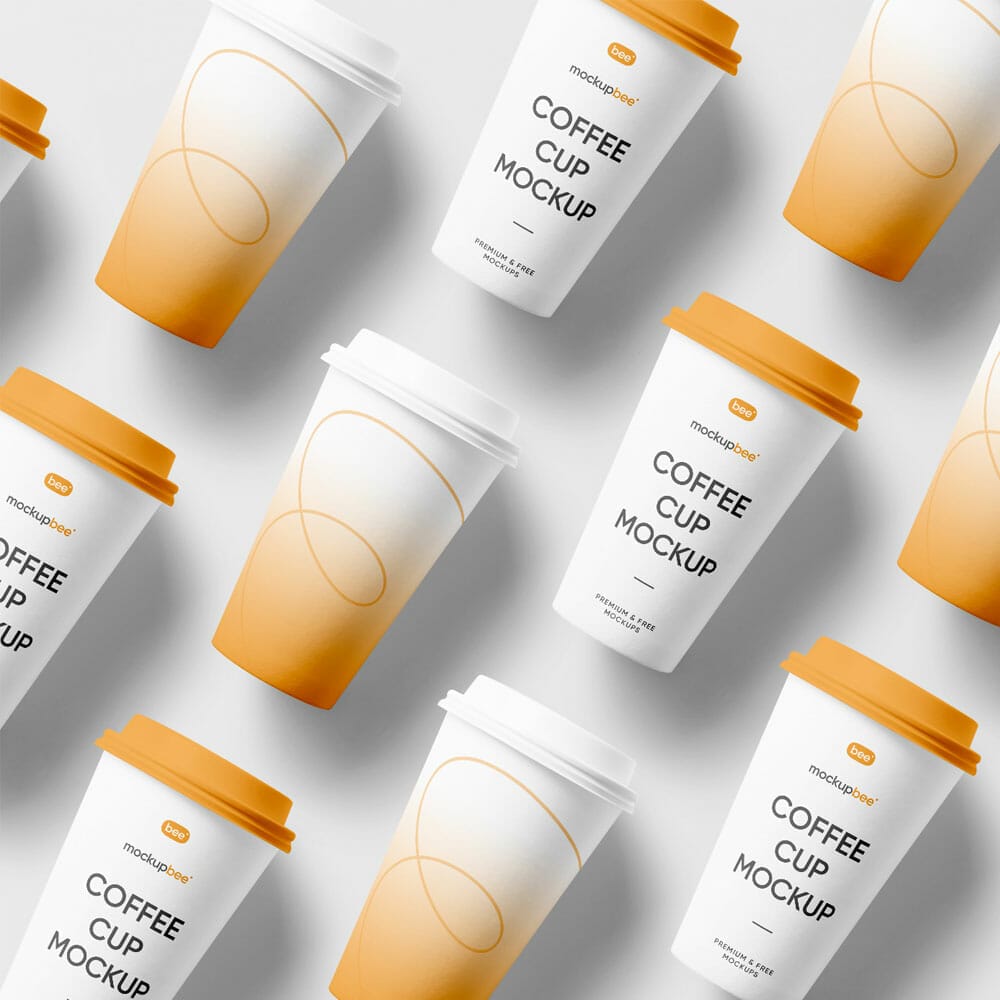 Free Big Paper Cup Mockups