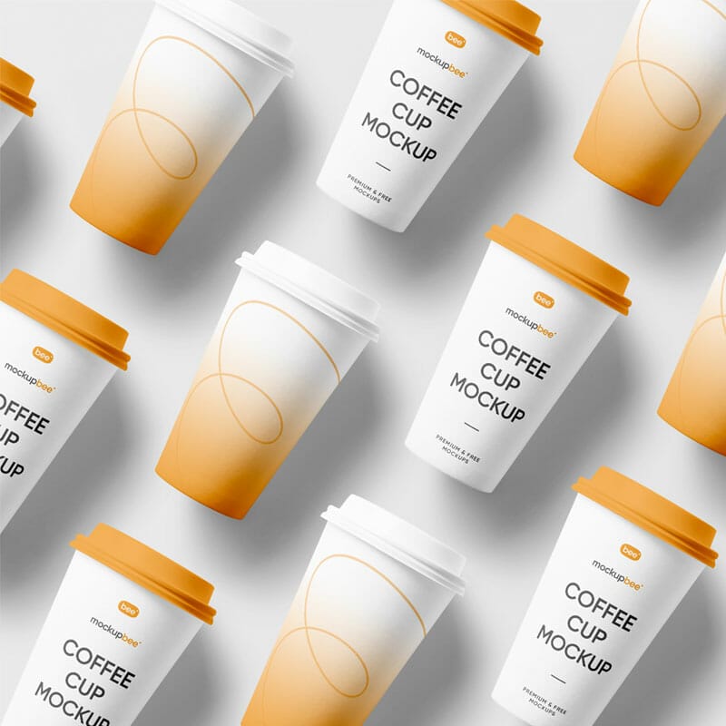 Free Big Paper Cup Mockups