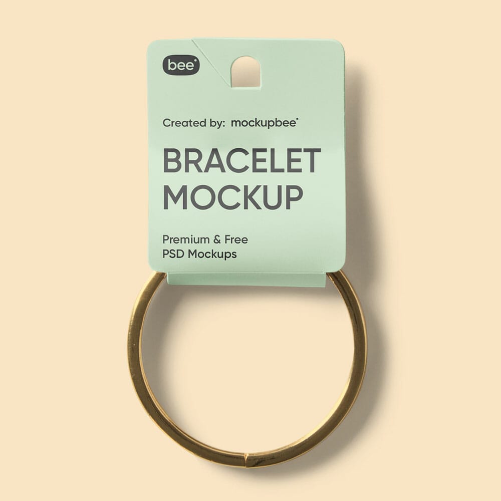Free Bracelet Mockup