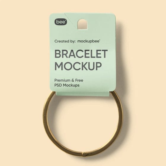 Free Bracelet Mockup
