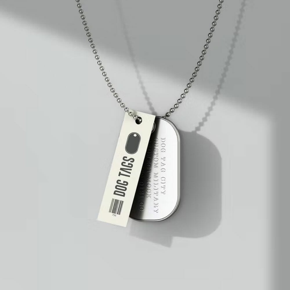 Free Dog Tags Mock up