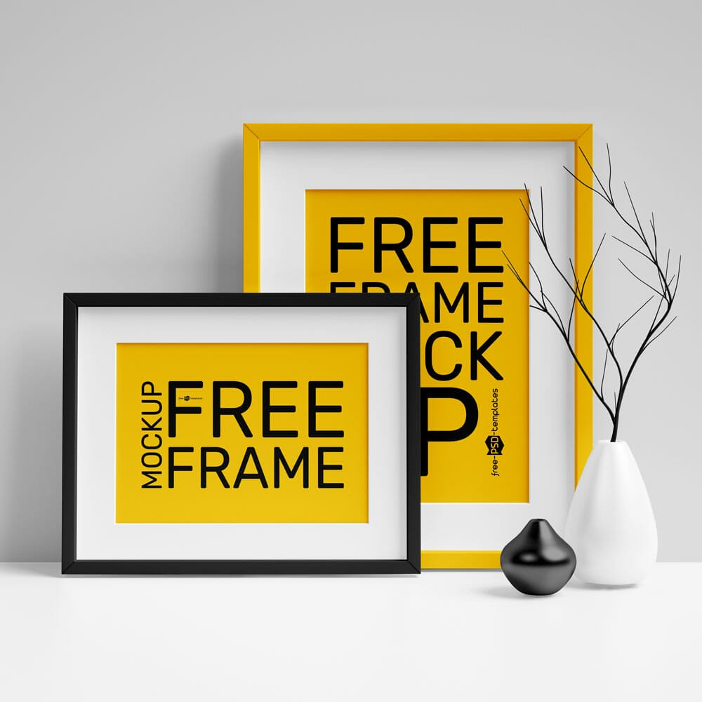 Free Frame Mockup Set