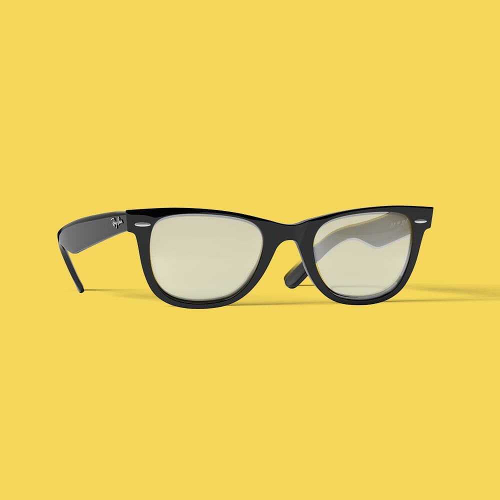 Free Glasses Mockup Front View