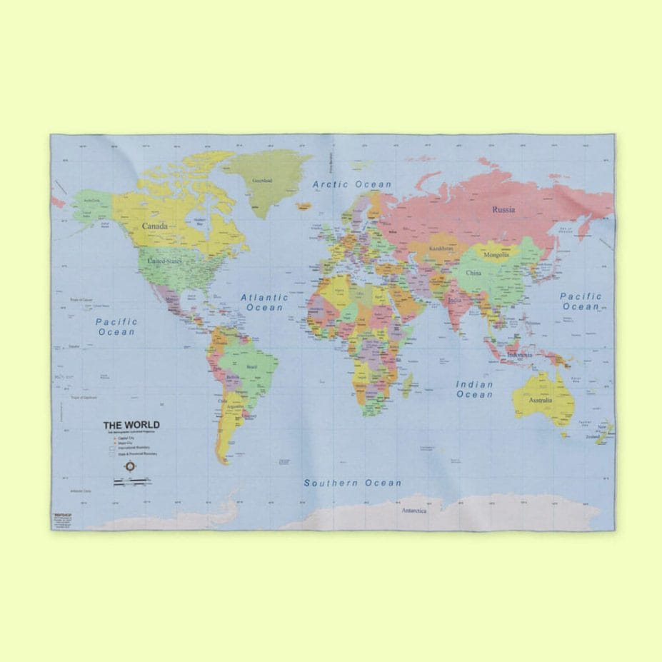 Free Paper Map Mockup PSD Template » CSS Author