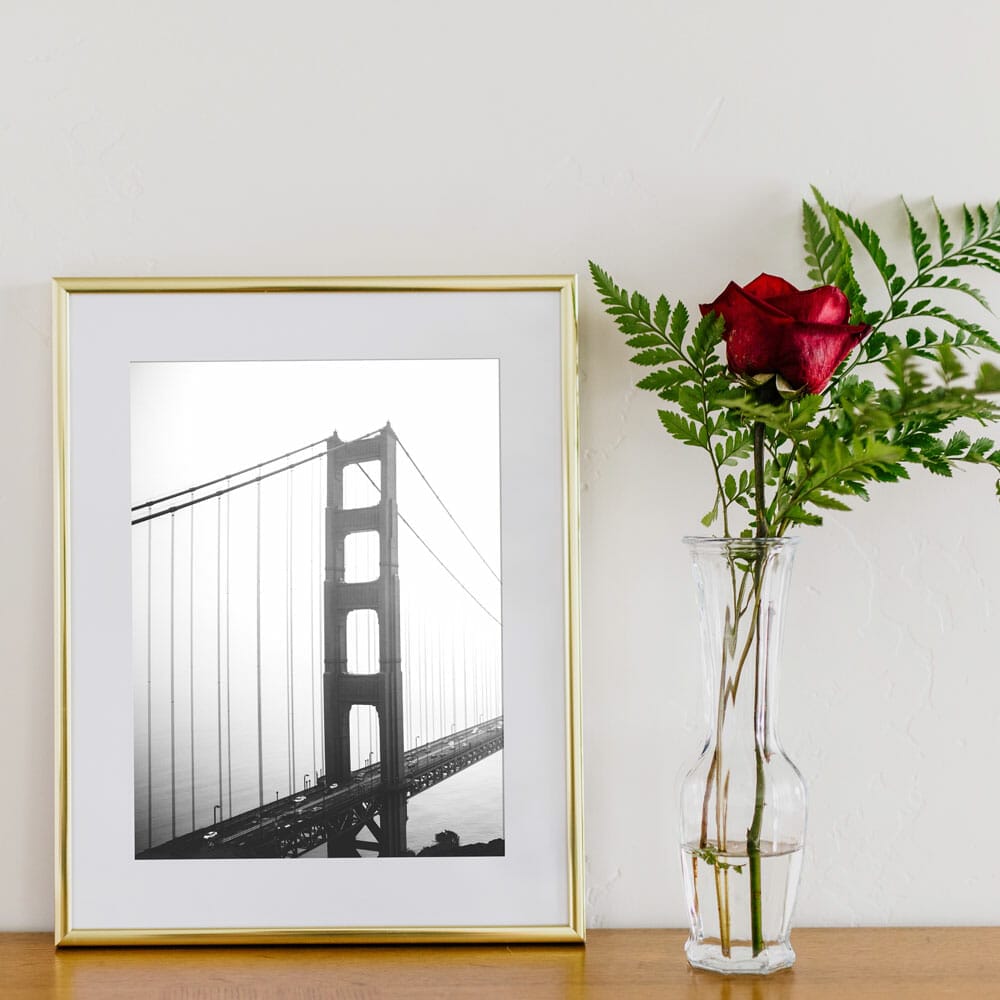 Free Photo Frame Mockup PSD