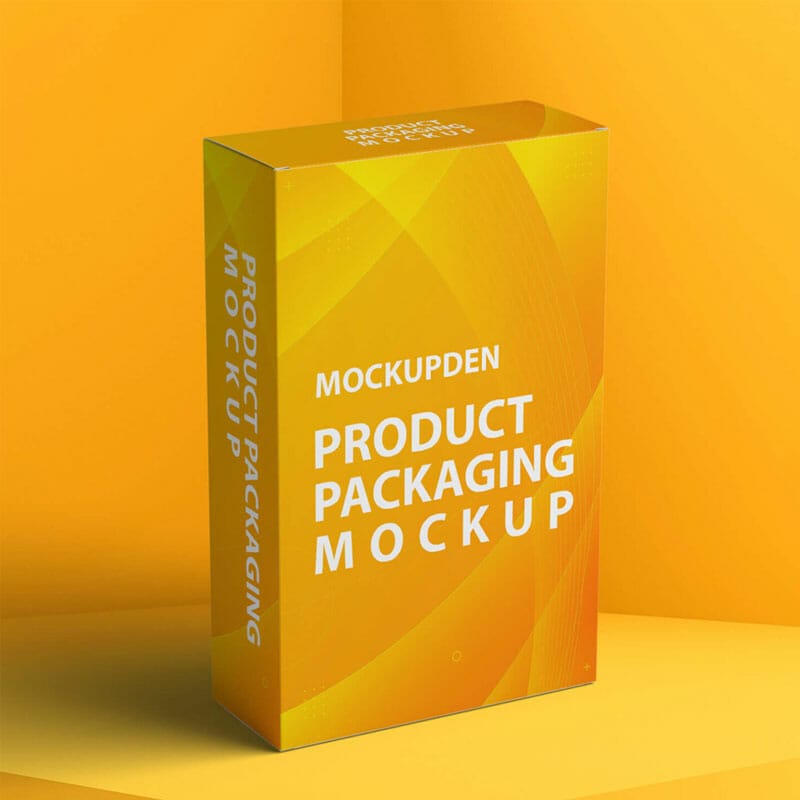 Free Product Packaging Mockup PSD Template