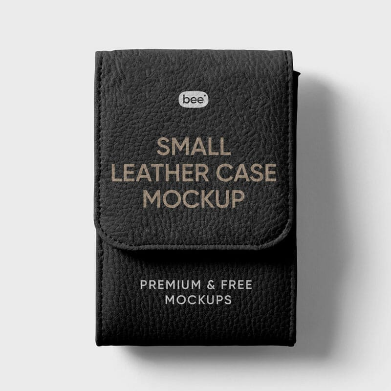 Free Small Leather Case Mockup » CSS Author